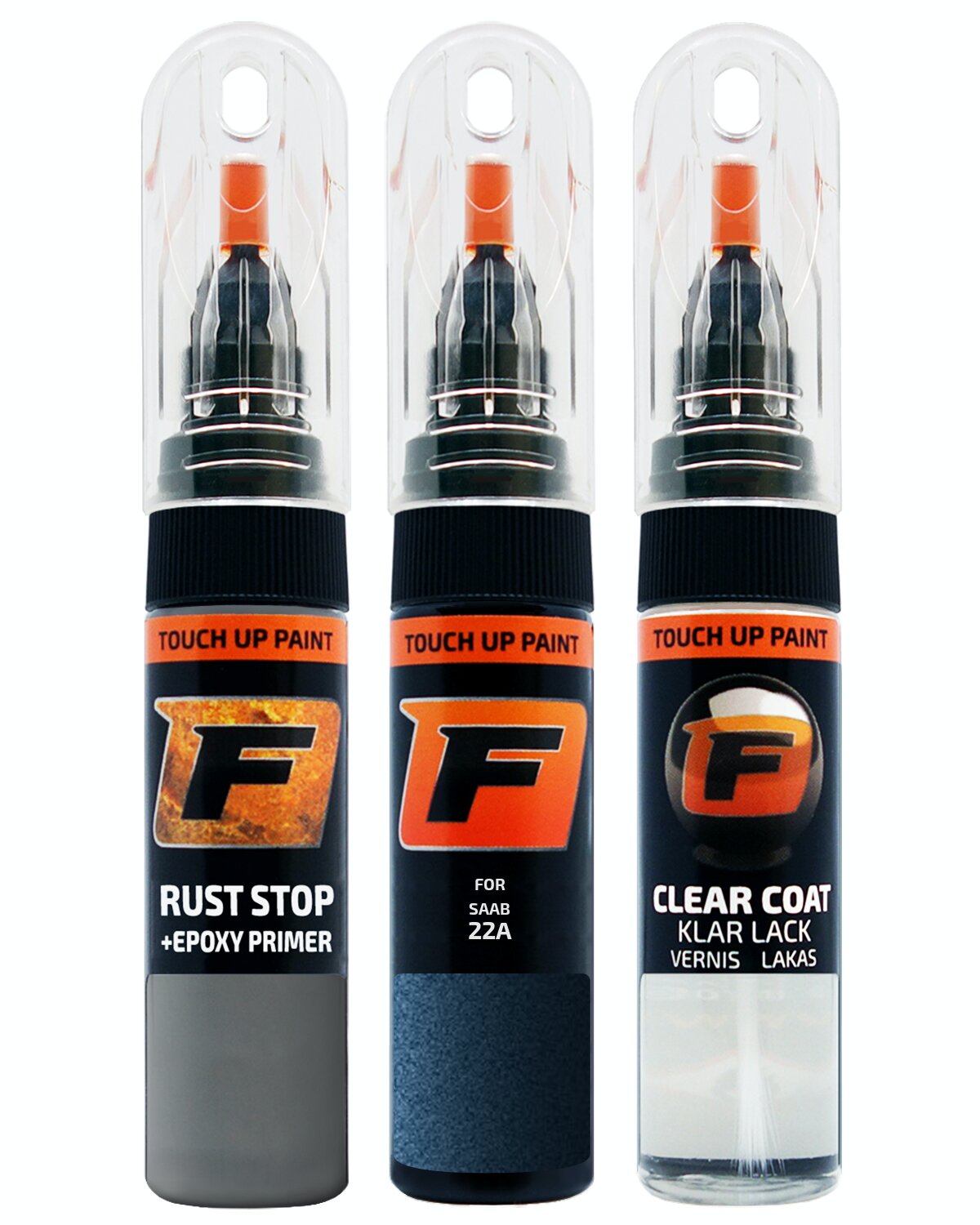 for SAAB 22A FJORD BLUE/WATERWORLD TOUCH UP PAINT Pen Kit Scratch Repair Set - Picture 10 of 10