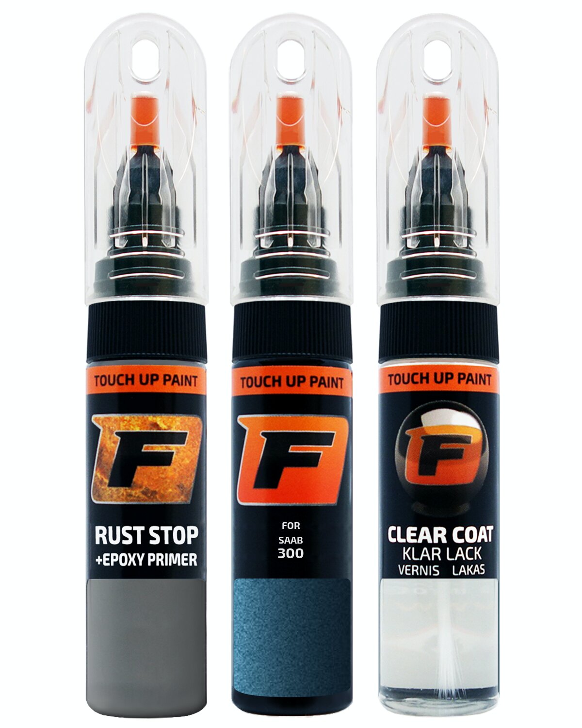 for SAAB 300 FUSION BLUE TOUCH UP PAINT Pen Kit Scratch Repair Set - Picture 10 of 10