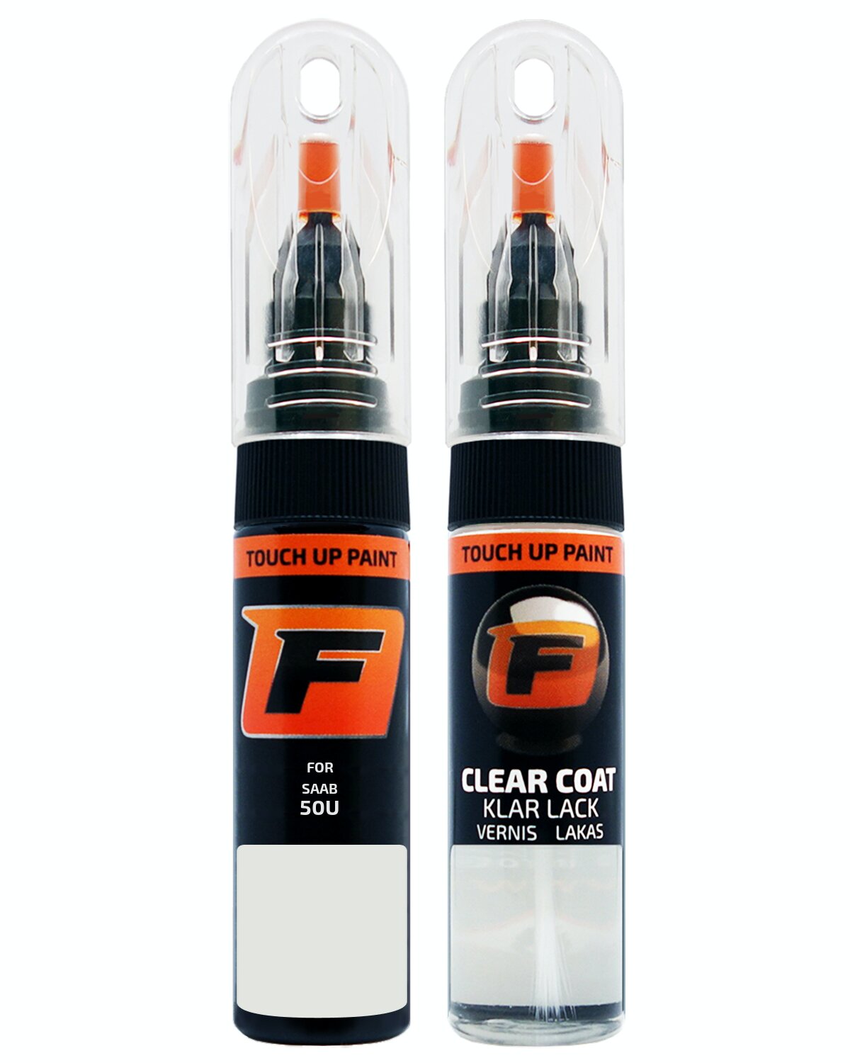 for SAAB 50U OLYMPIC WHITE TOUCH UP PAINT Pen Kit Scratch Repair Set - Picture 9 of 10