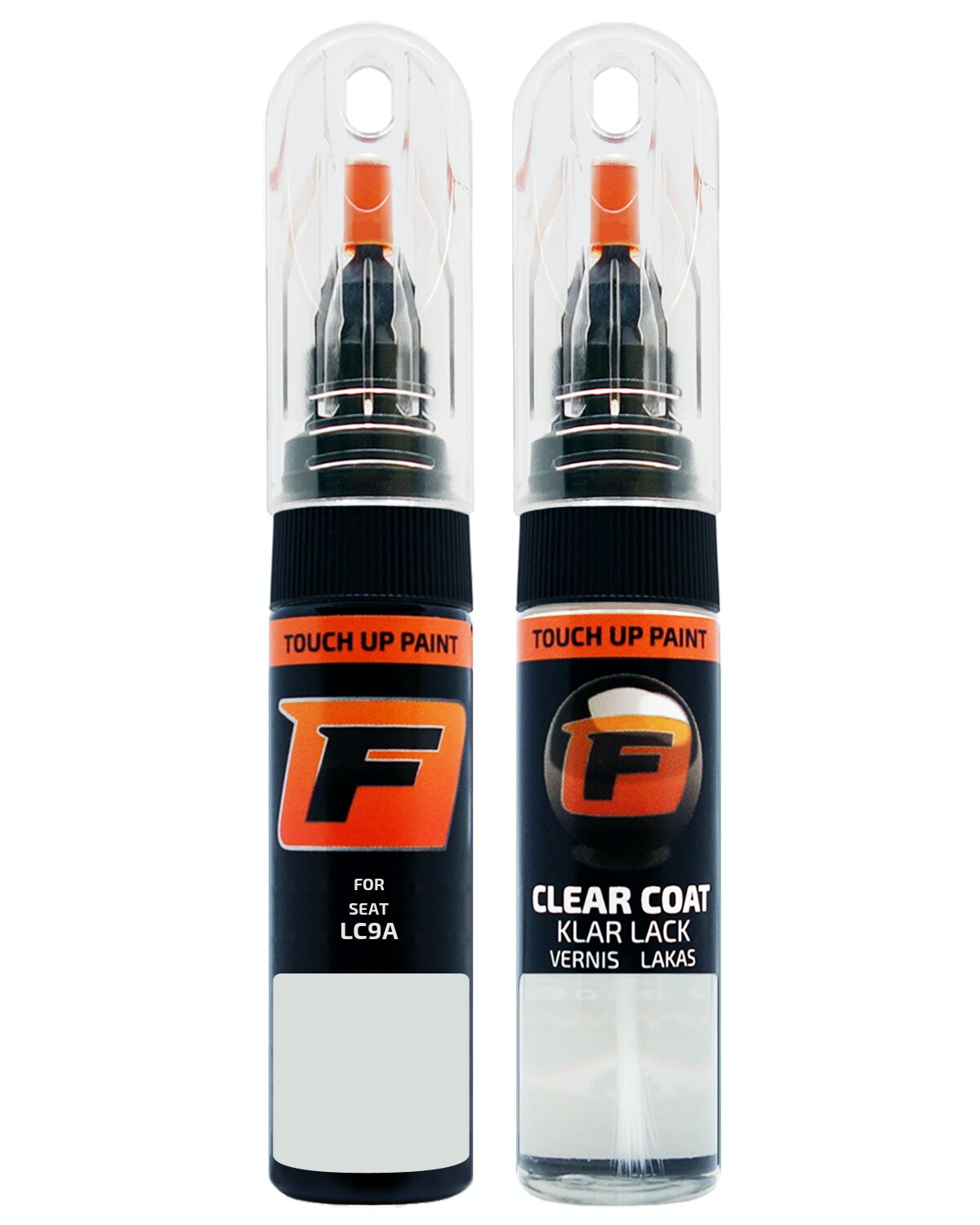 for SEAT LC9A PURE WHITE TOUCH UP PAINT Pen Kit Scratch Repair Set - Picture 9 of 10
