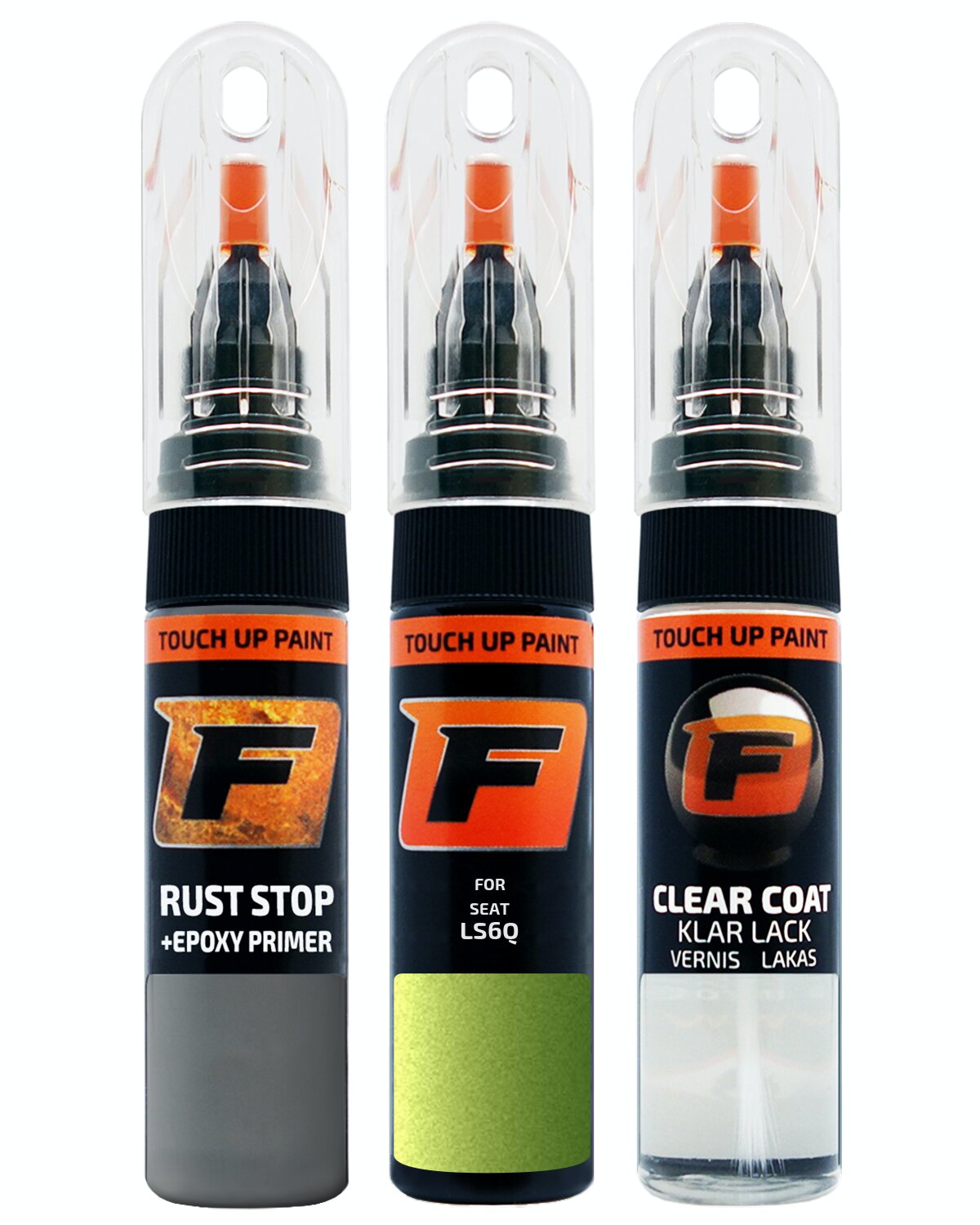 for SEAT LS6Q VERDE LIMA TOUCH UP PAINT Pen Kit Scratch Repair Set - Picture 10 of 10