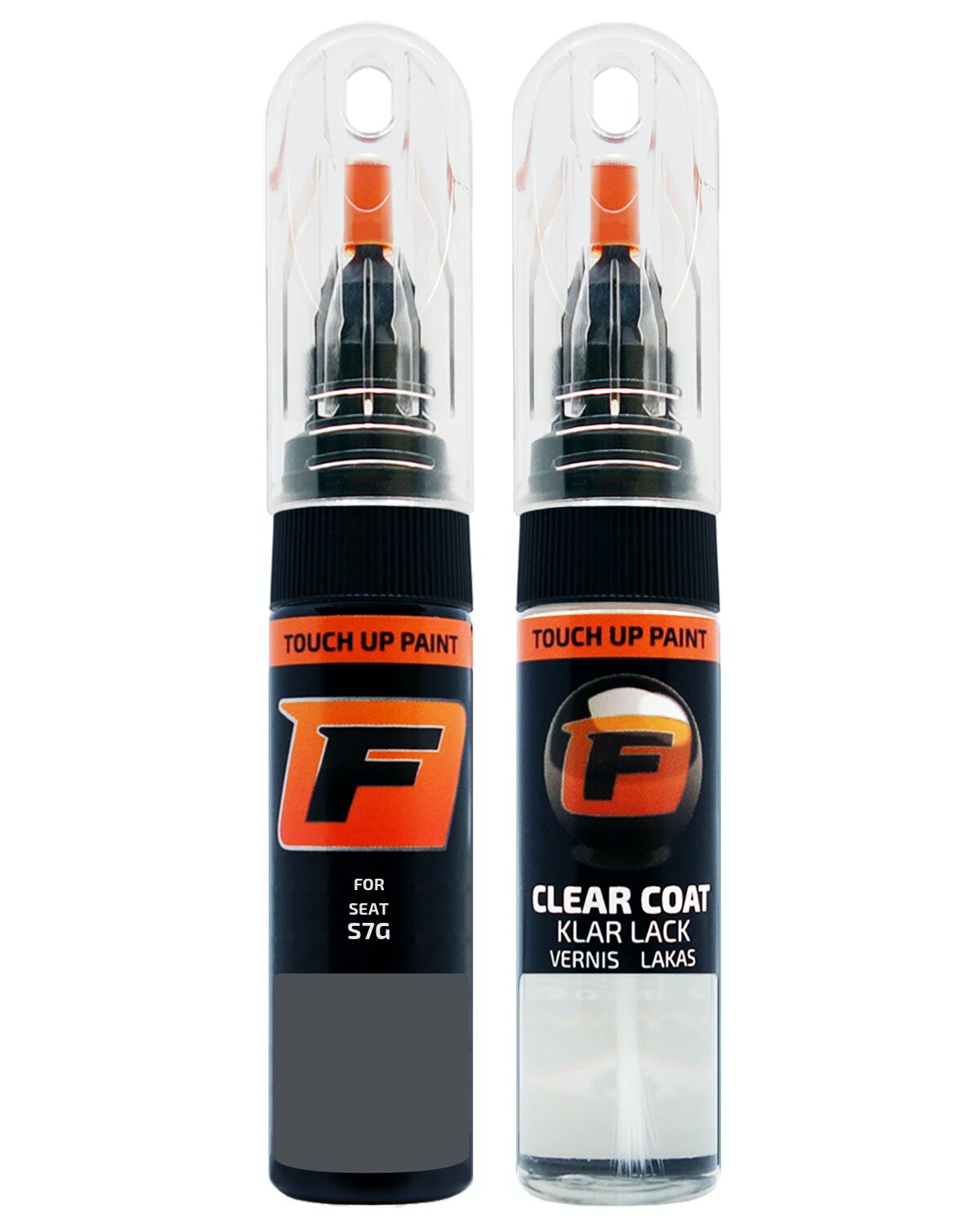 for SEAT S7G GRAPHENE GREY TOUCH UP PAINT Pen Kit Scratch Repair Set - Picture 9 of 10