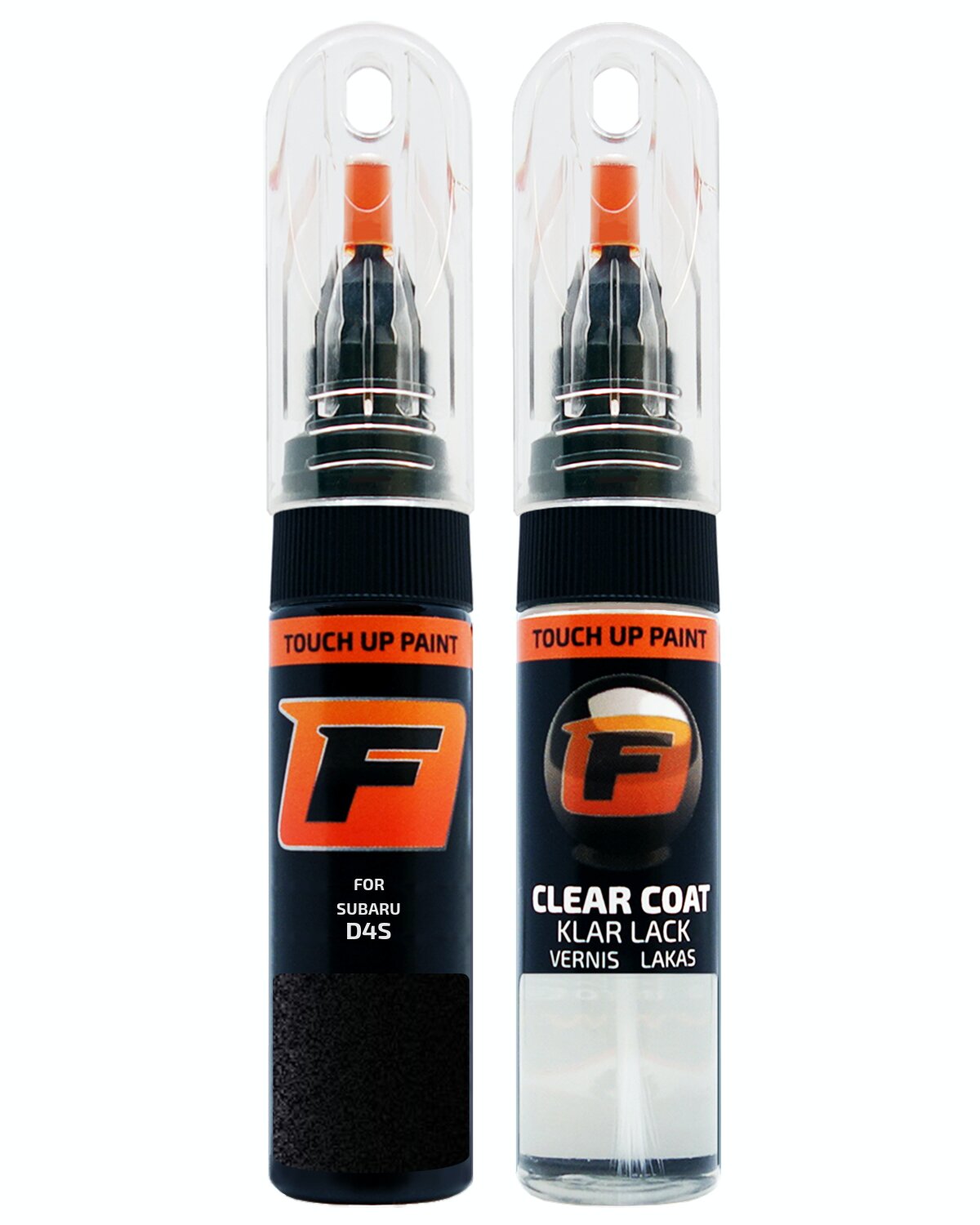 for SUBARU D4S CRYSTAL BLACK SILICA TOUCH UP PAINT Pen Kit Scratch Repair Set - Picture 9 of 10