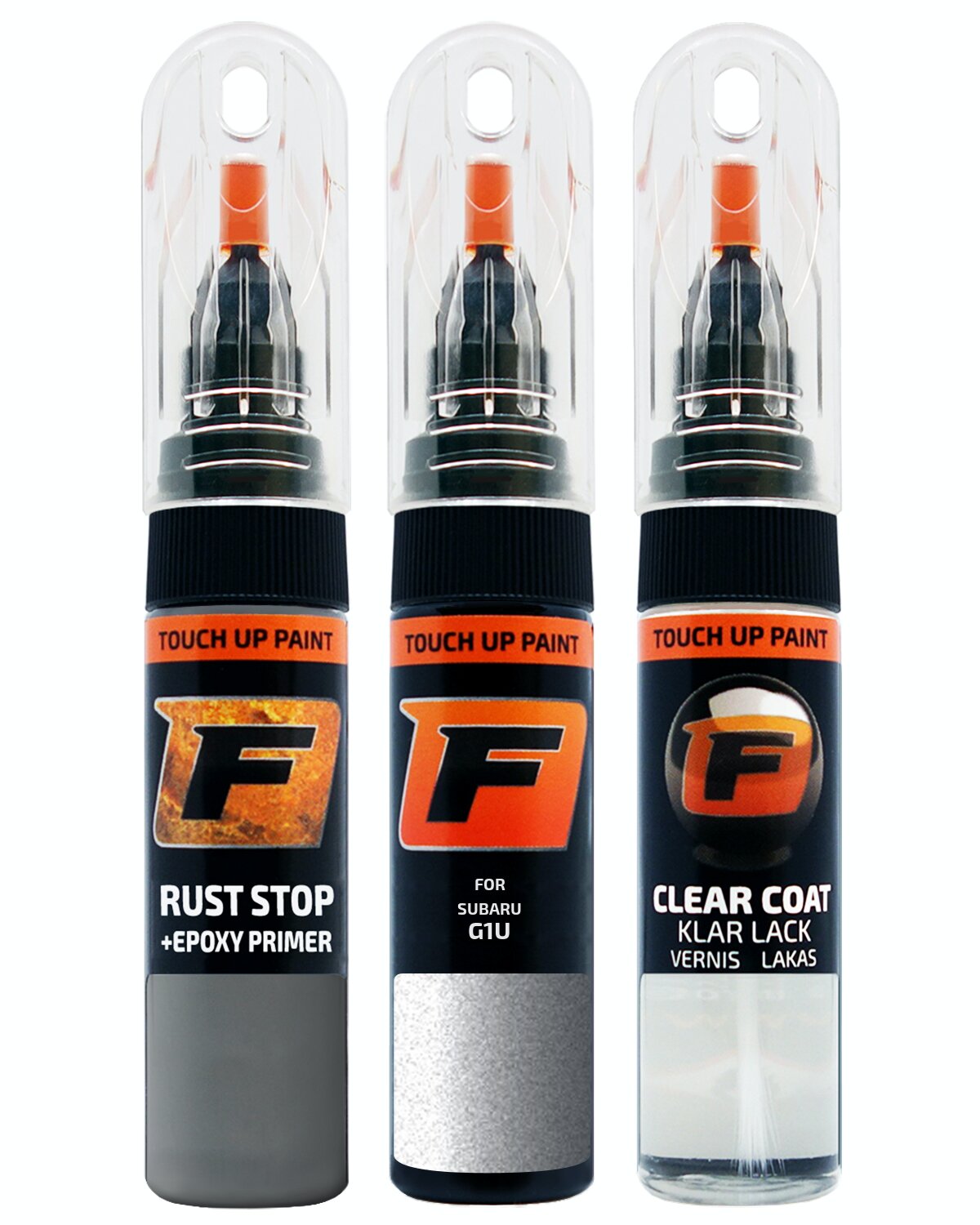 for SUBARU G1U ICE SILVER TOUCH UP PAINT Pen Kit Scratch Repair Set - Picture 10 of 10