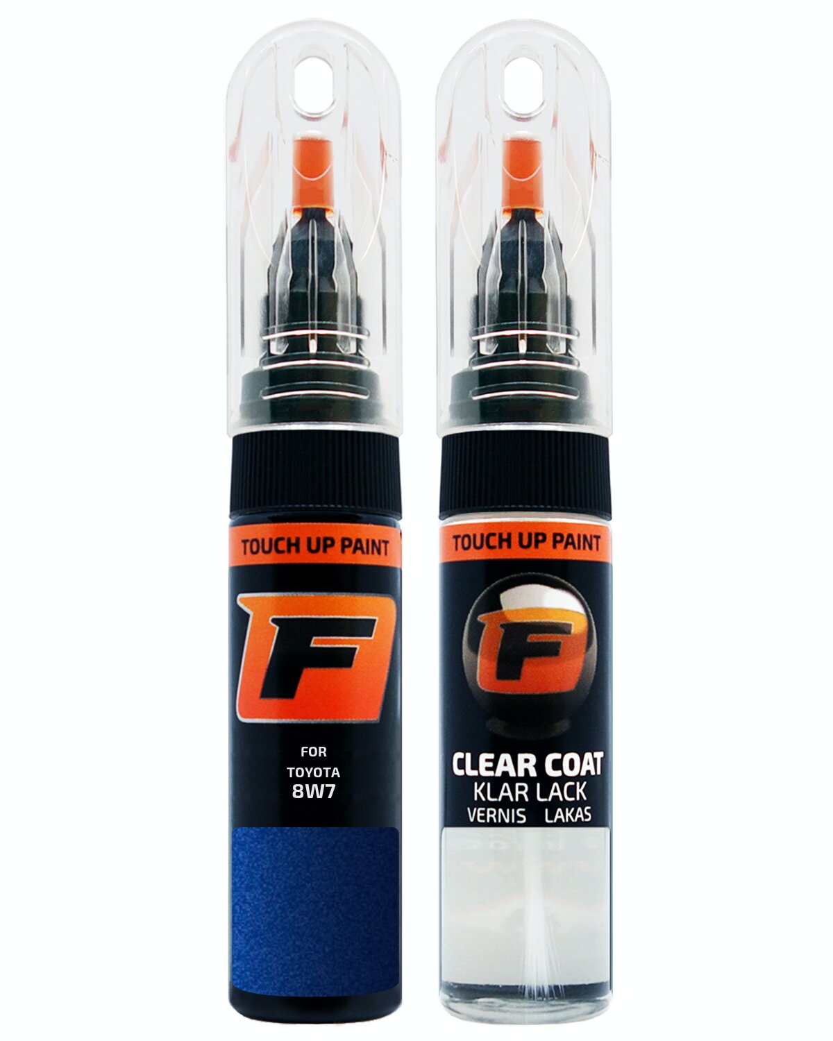 for TOYOTA 8W7 DARK BLUE TOUCH UP PAINT Pen Kit Scratch Repair Set - Picture 9 of 10