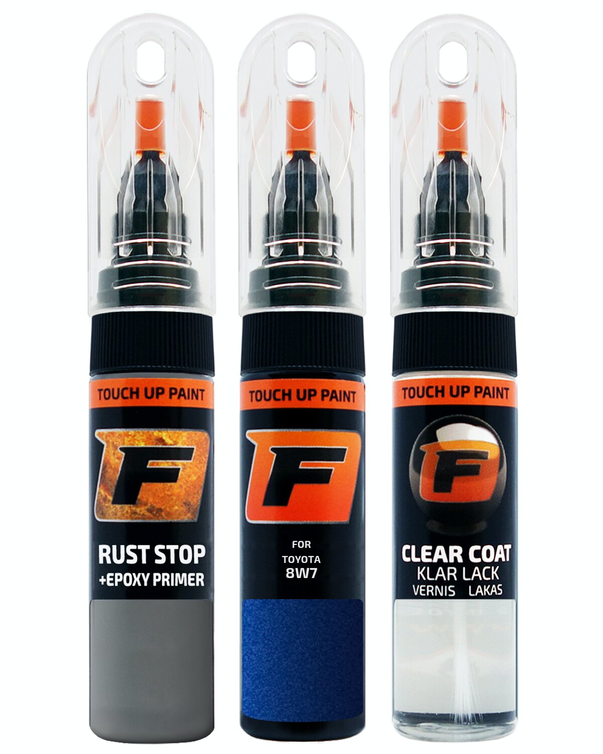 for TOYOTA 8W7 DARK BLUE TOUCH UP PAINT Pen Kit Scratch Repair Set - Picture 10 of 10