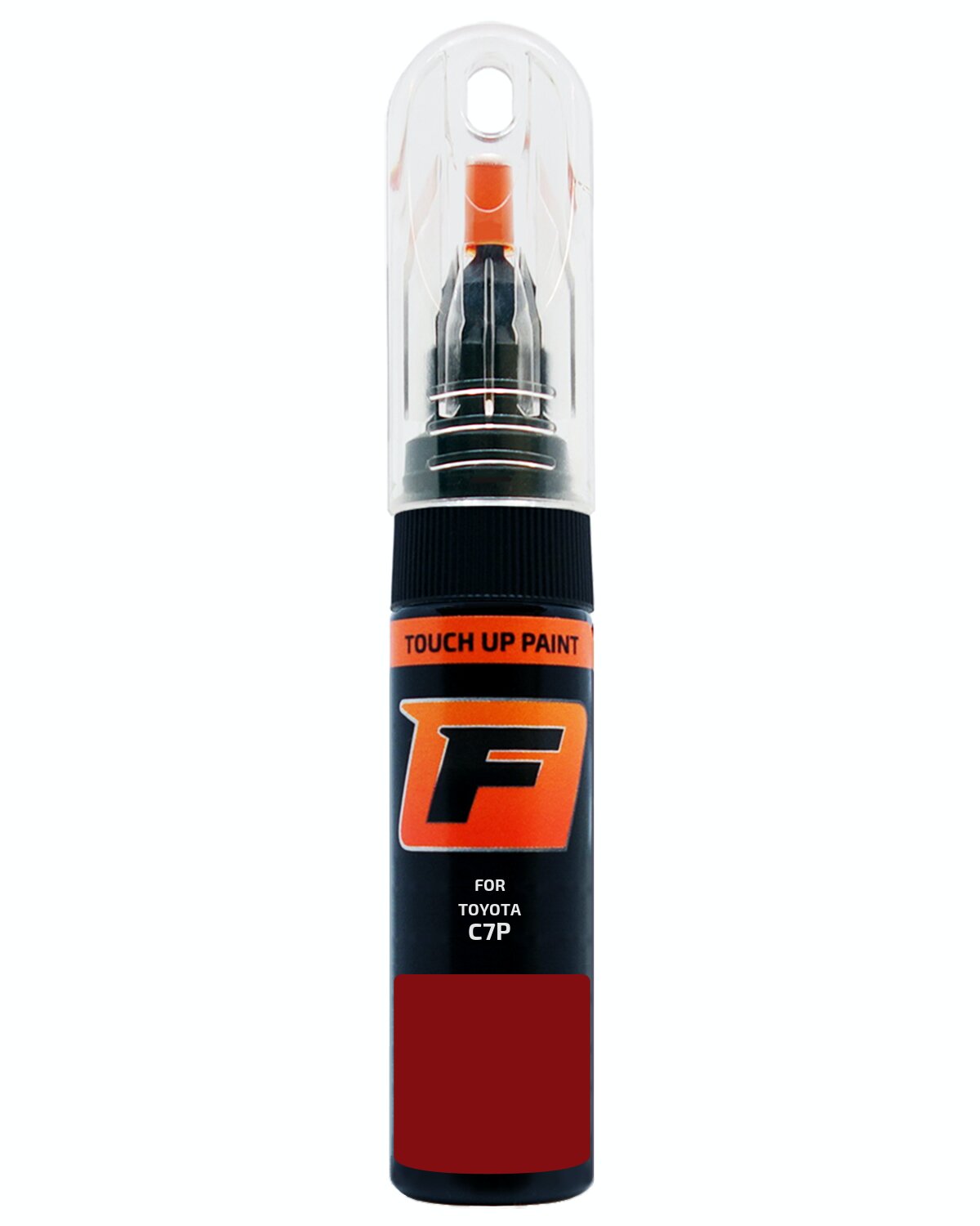 for TOYOTA C7P LIGHTNING RED TOUCH UP PAINT Pen Kit Scratch Repair Set - Picture 8 of 10