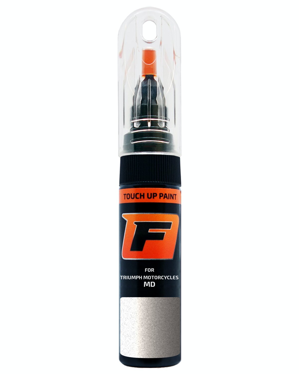 for TRIUMPH MOTORCYCLES MD WARM SILVER TOUCH UP PAINT Pen Kit Scratch Repair Set - Picture 8 of 10