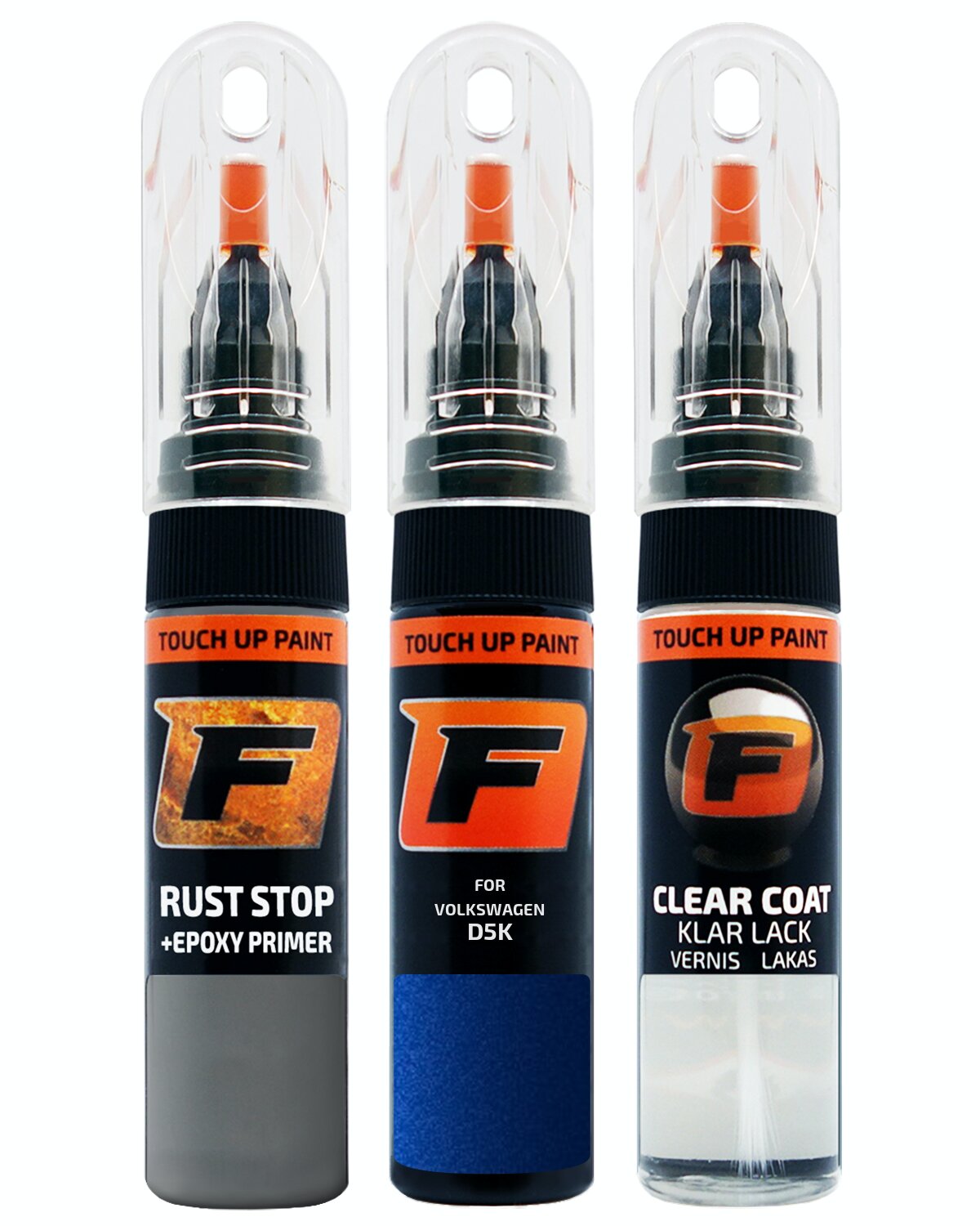 for VOLKSWAGEN VW D5K LAPIZ BLUE TOUCH UP PAINT Pen Kit Scratch Repair Set - Picture 10 of 10