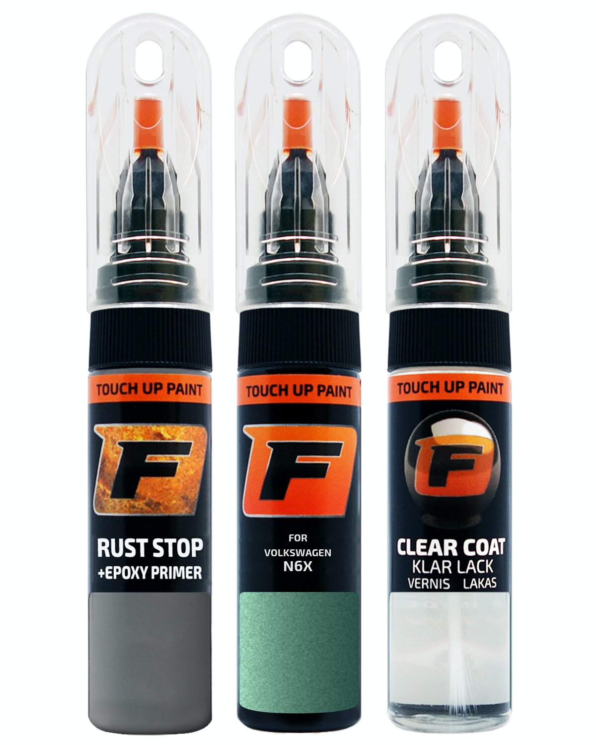 for VOLKSWAGEN VW N6X BAY LEAF GREEN TOUCH UP PAINT Pen Kit Scratch Repair Set - Picture 10 of 10