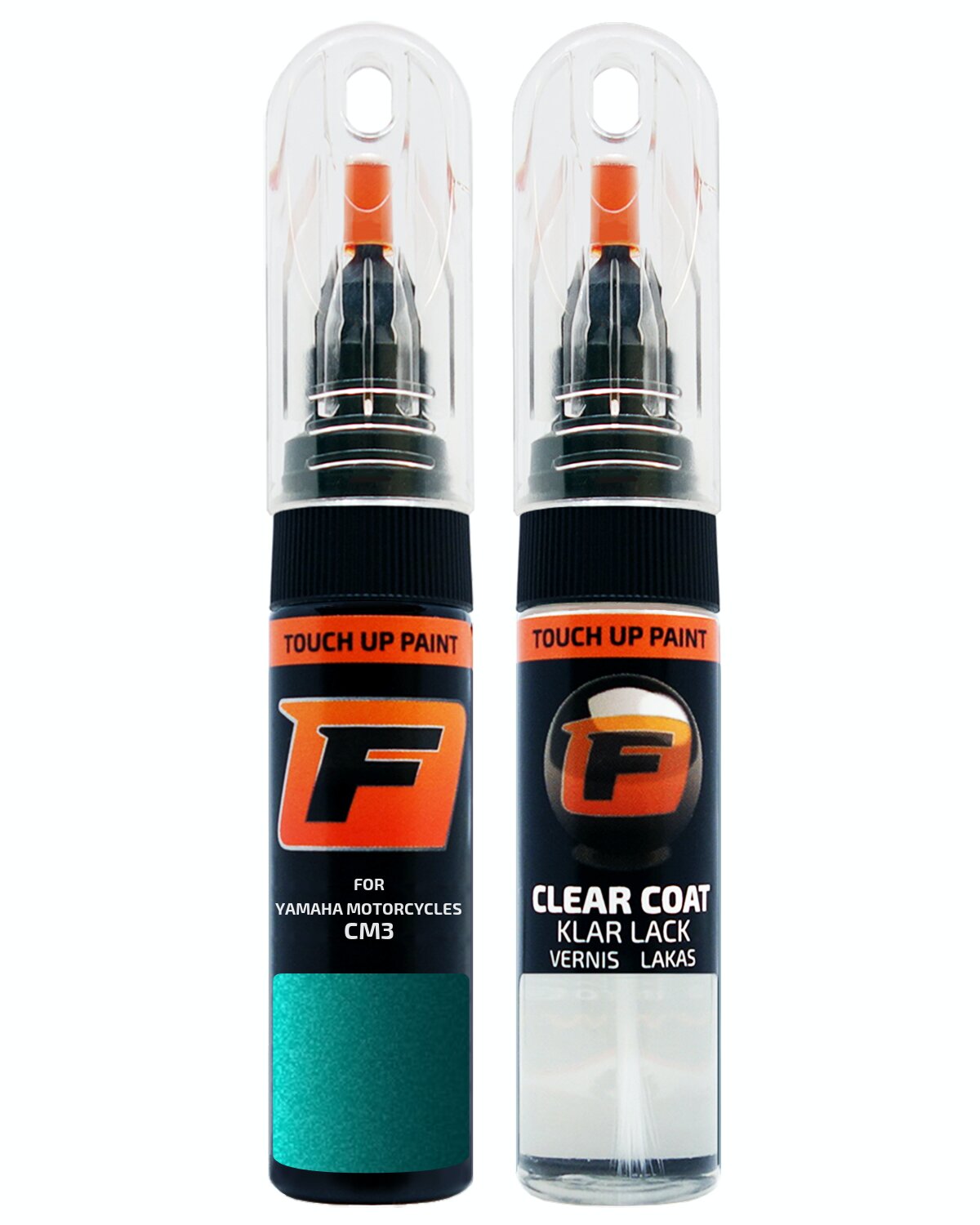 for YAMAHA MOTORCYCLES CM3 CYAN TOUCH UP PAINT Pen Kit Scratch Repair Set - Picture 9 of 10