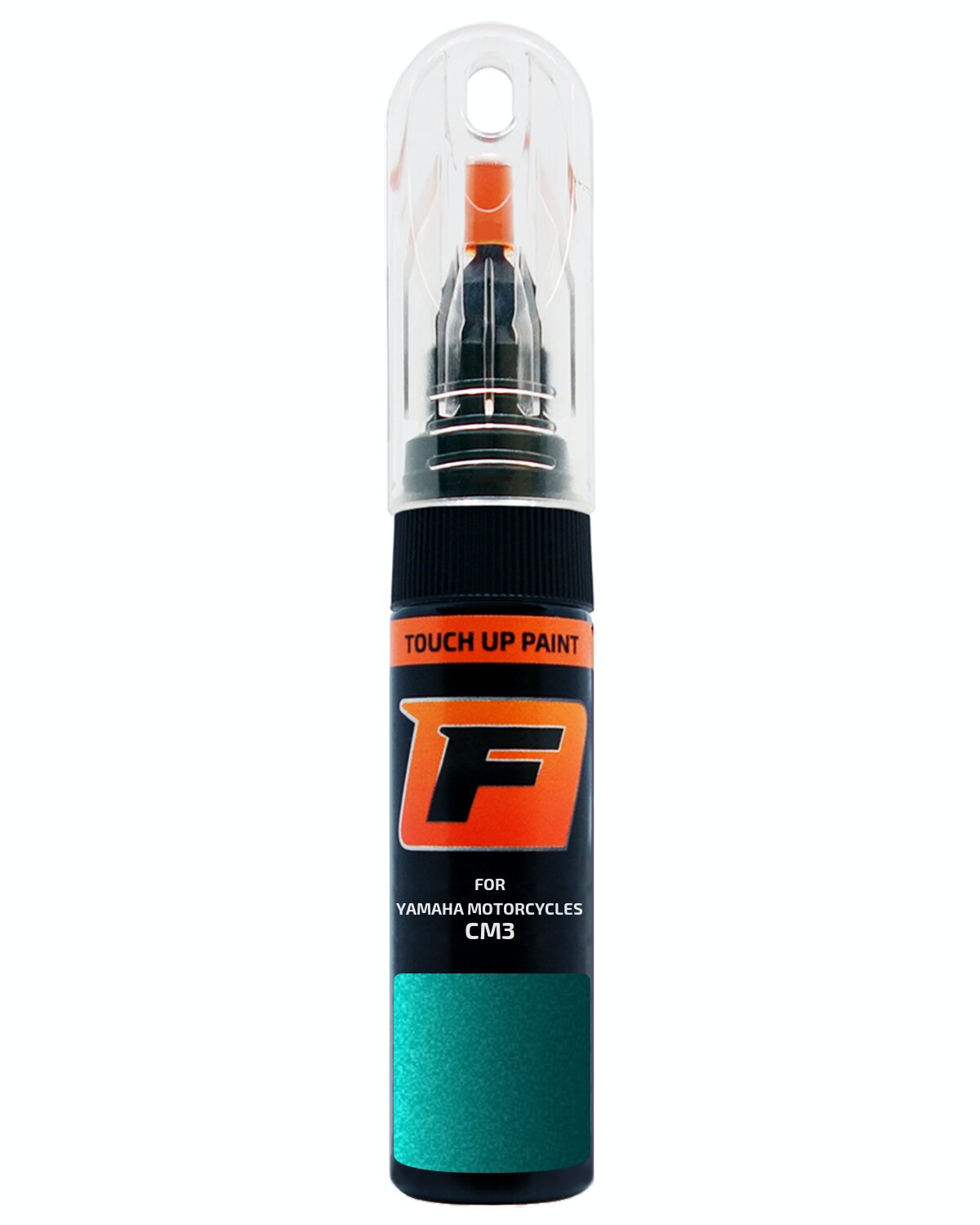 for YAMAHA MOTORCYCLES CM3 CYAN TOUCH UP PAINT Pen Kit Scratch Repair Set - Picture 8 of 10